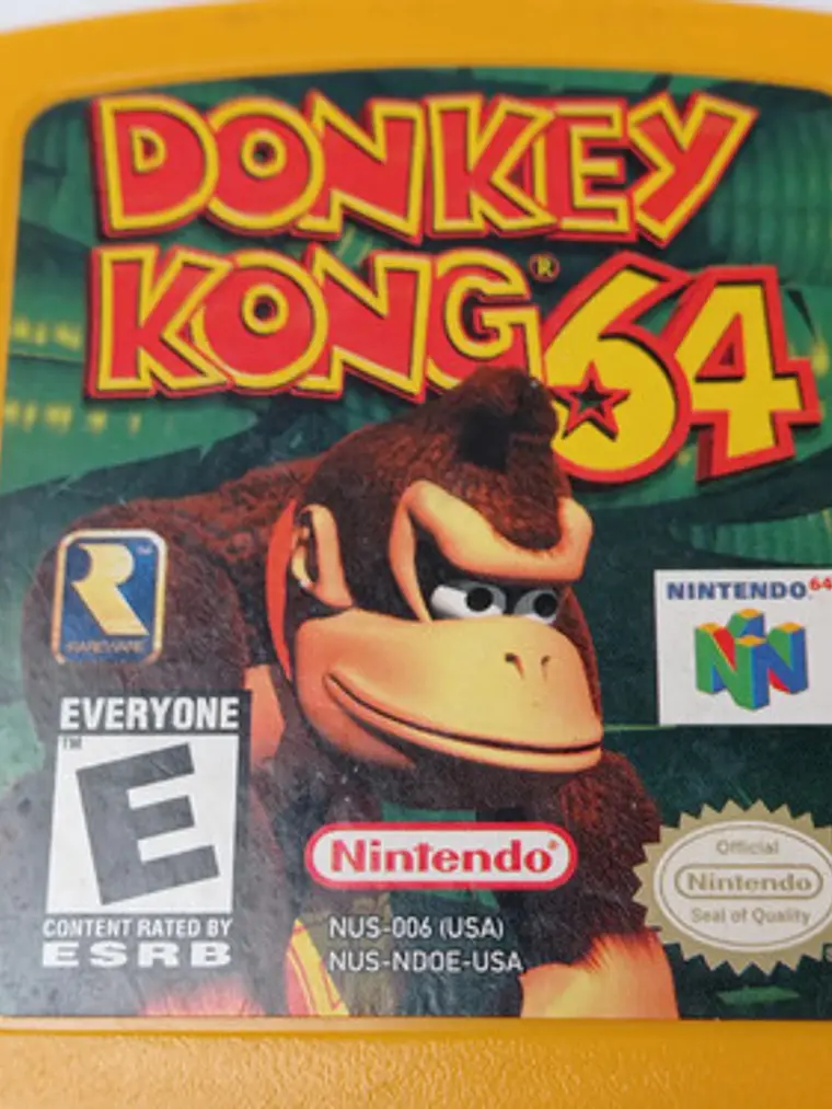 Donkey Kong 64 (original) Nintendo 64 N64 2
