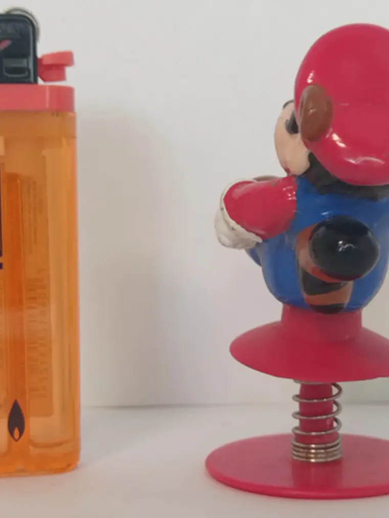 Tanooki Mario 1989 Figura Mini Nintendo Mcd Mario Bros 6