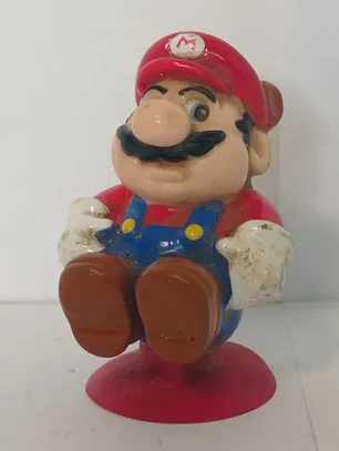 Tanooki Mario (detalle) 1989 Figura Mini Nintendo Mario Bros