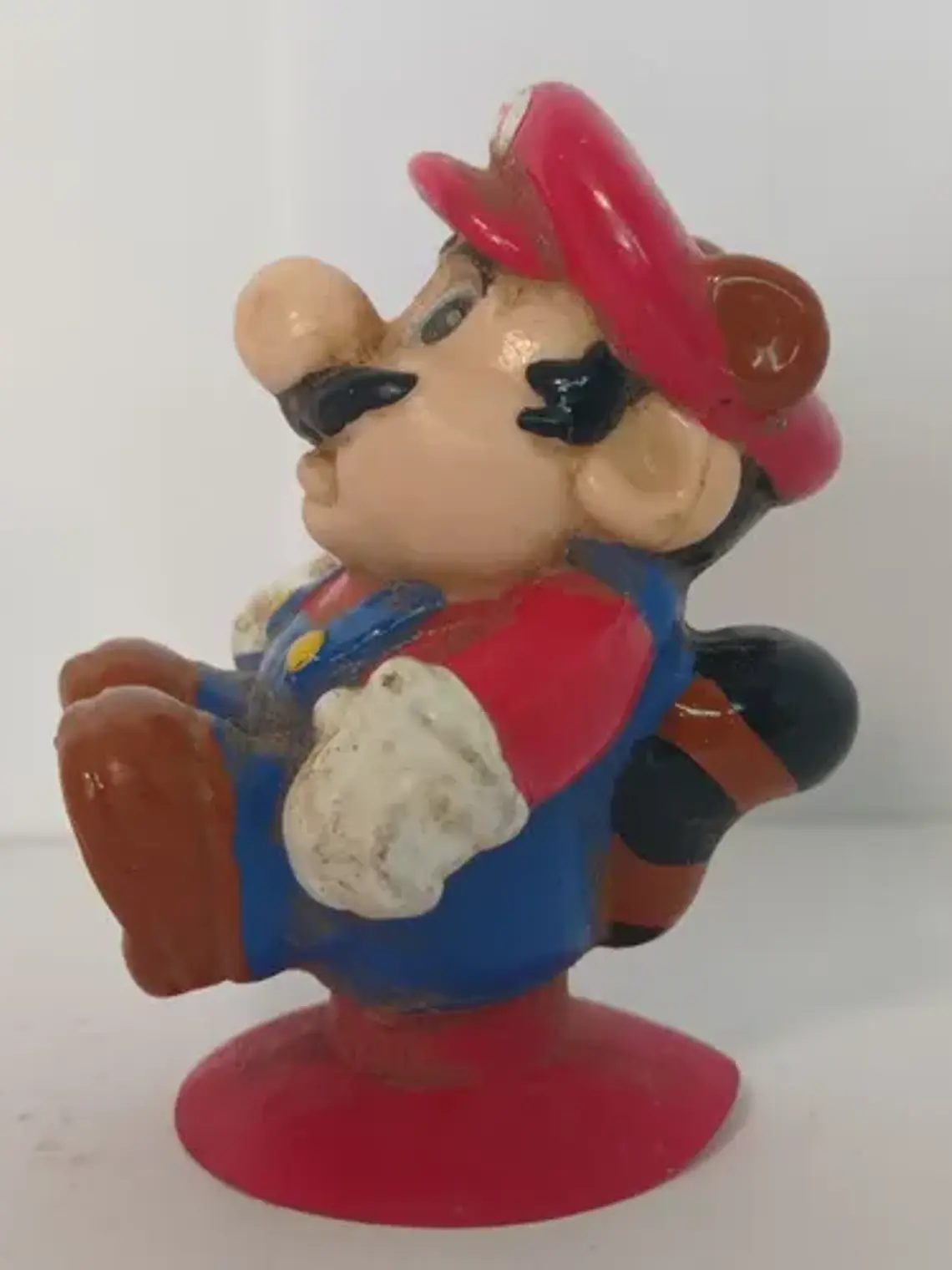 Tanooki Mario (detalle) 1989 Figura Mini Nintendo Mario Bros 4