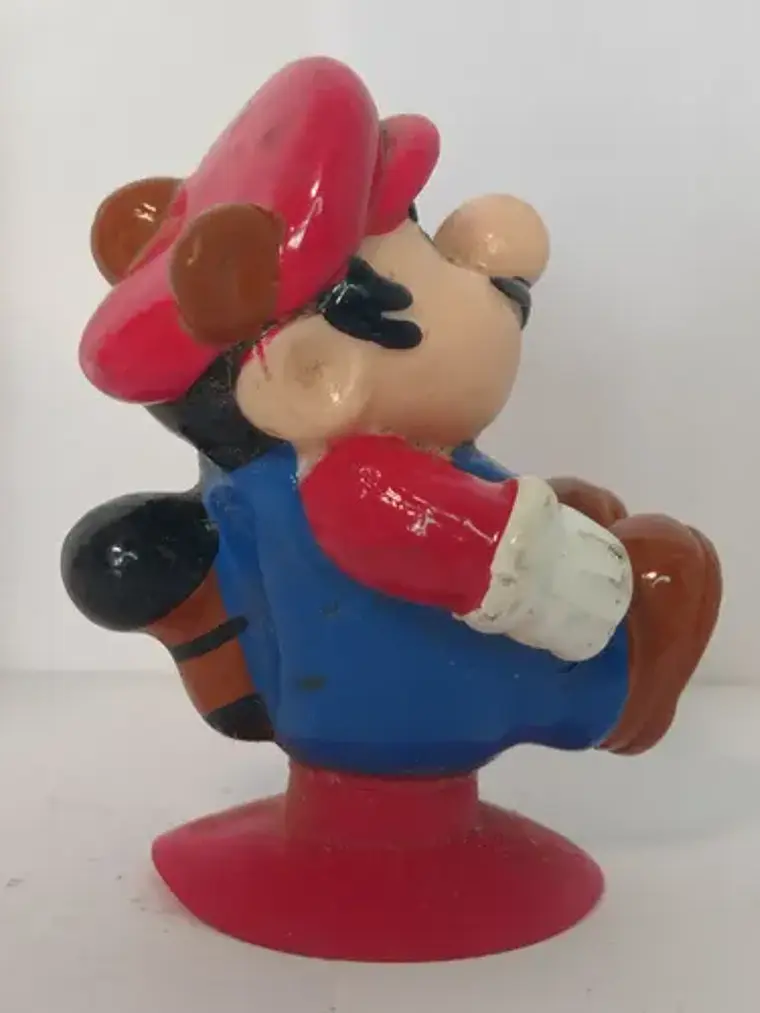 Tanooki Mario (detalle) 1989 Figura Mini Nintendo Mario Bros 5