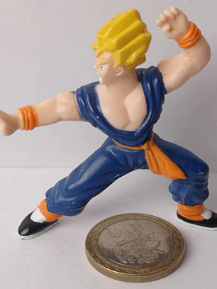 S.s. Gohan 1989 Dragon Ball Z Bandai Abtoys Azul