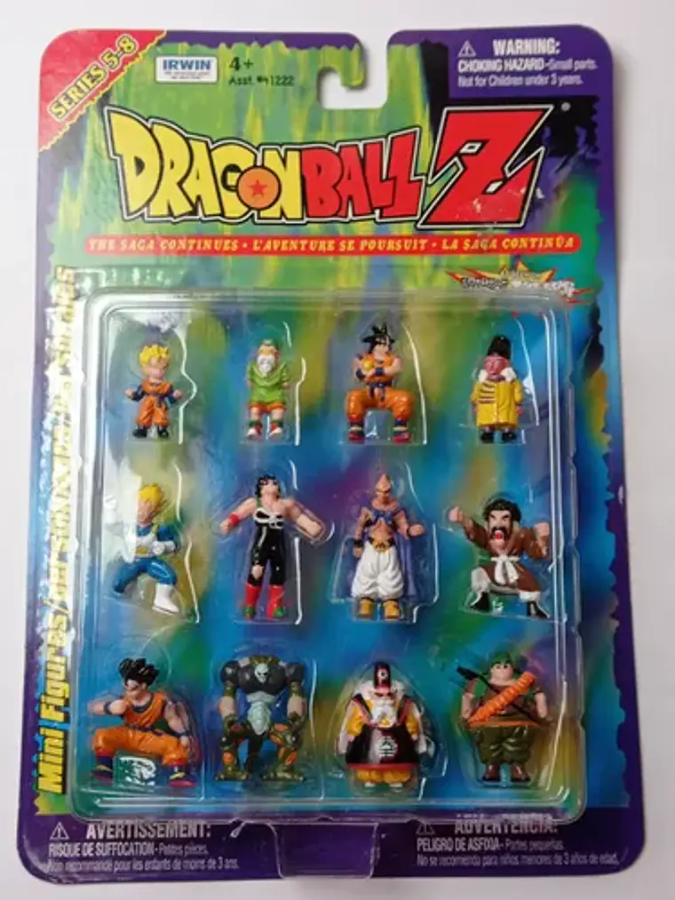 Set De 12 Figuras Dragon Ball Z 2000 Irwin Toys 1
