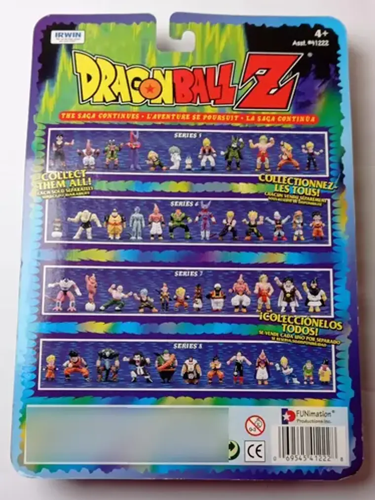 Set De 12 Figuras Dragon Ball Z 2000 Irwin Toys 7