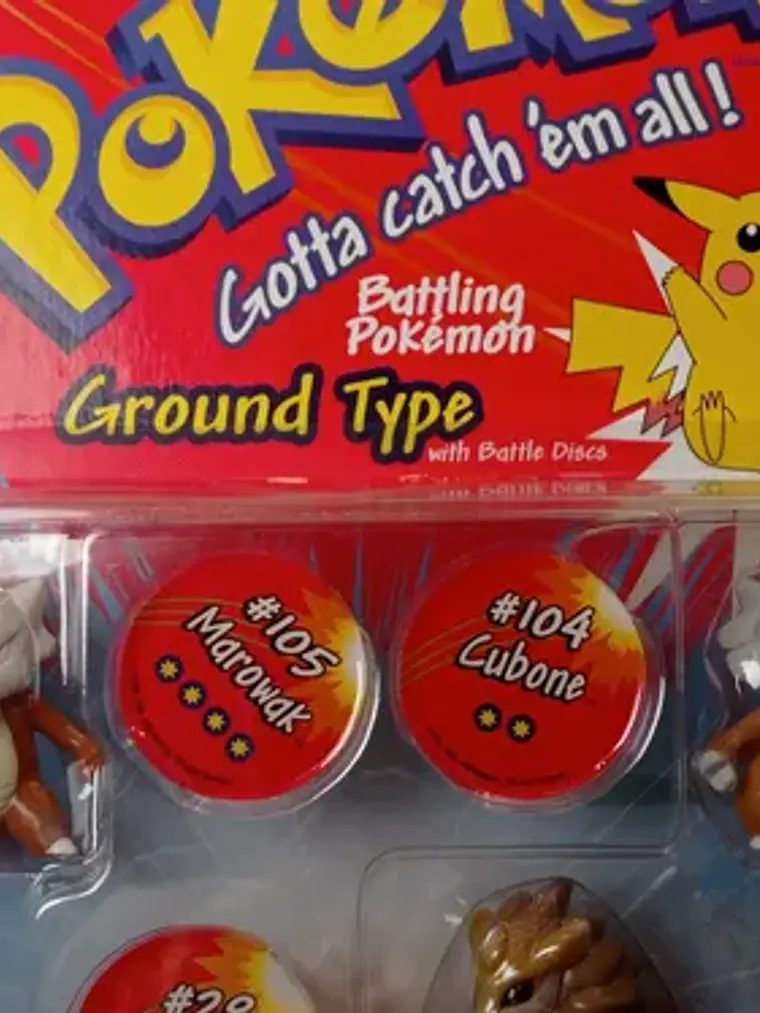 Digglet + Dugtrio + Madrowak + 1999 Hasbro Pokemon Nintendo 3