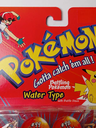 Kingler + Krabby + Magikarp + 1999 Hasbro Pokemon Nintendo