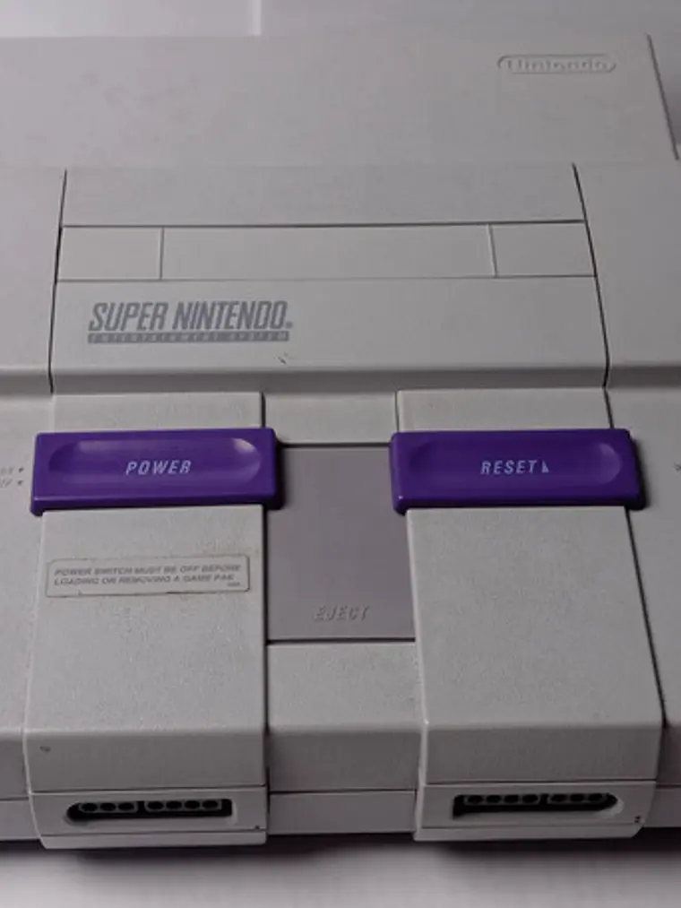 Consola Super Nintendo 1-chip + Fxpak Pro Rev.z Snes 110v 3