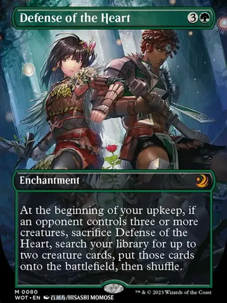 Carta Magic Defense Of The Heart [eldraine] Mtg 1
