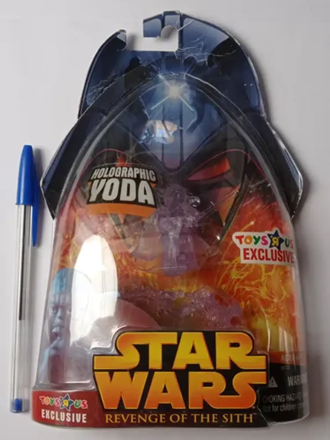 Holographic Yoda 2005 Hasbro Star Wars Revenge Of The Sith 2