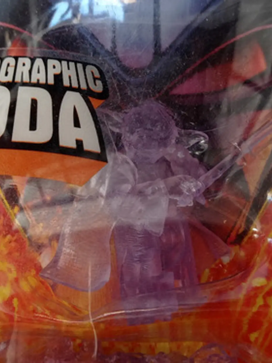 Holographic Yoda 2005 Hasbro Star Wars Revenge Of The Sith 3