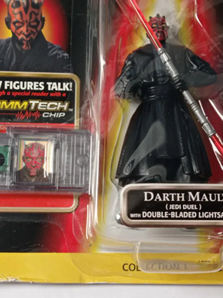 Darth Maul 1998 Star Wars Episode 1 Hasbro Commtech 4