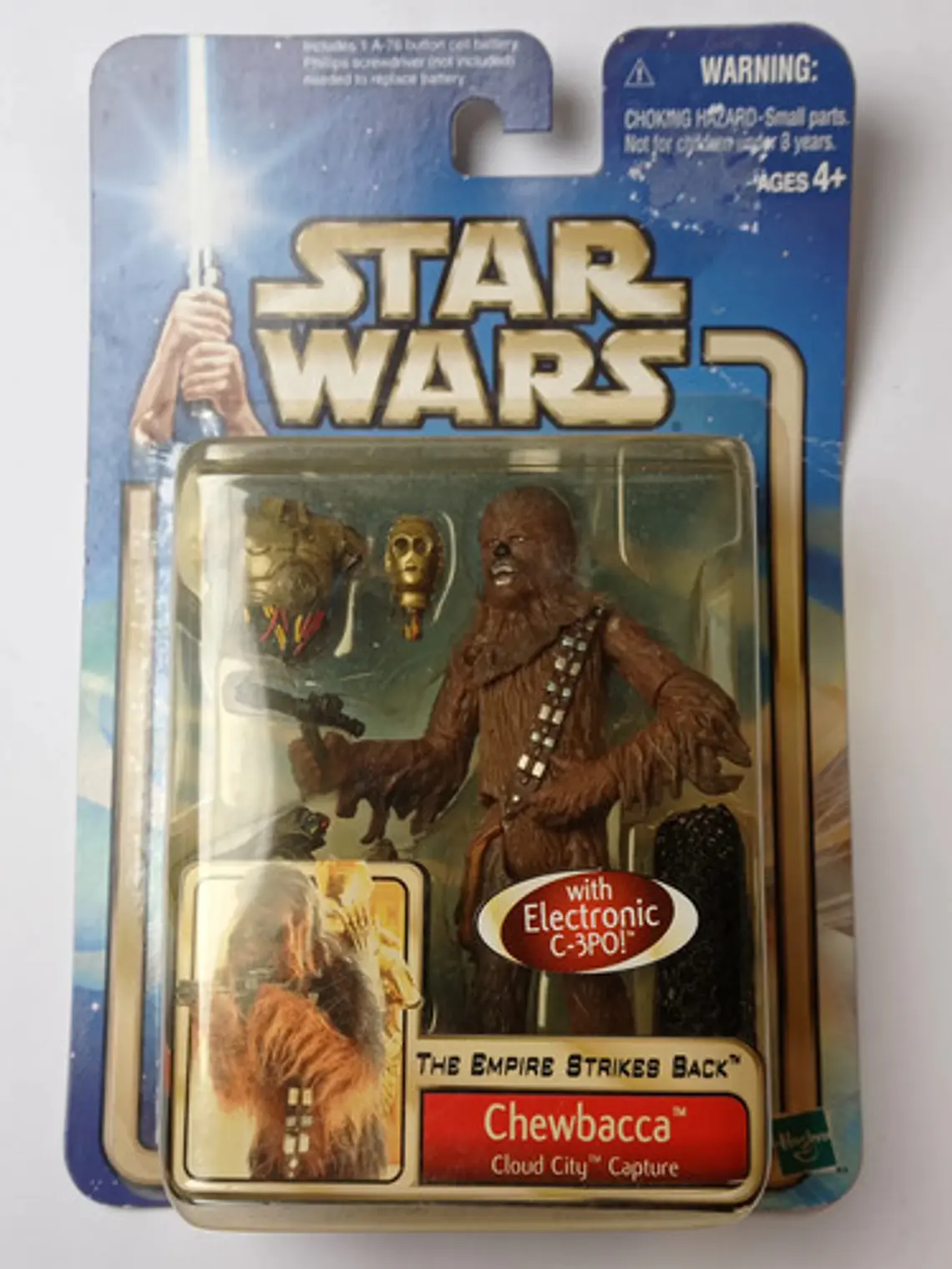 Chewbacca Y C-3po 2002 Star Wars Hasbro Empire Strikes Back 1
