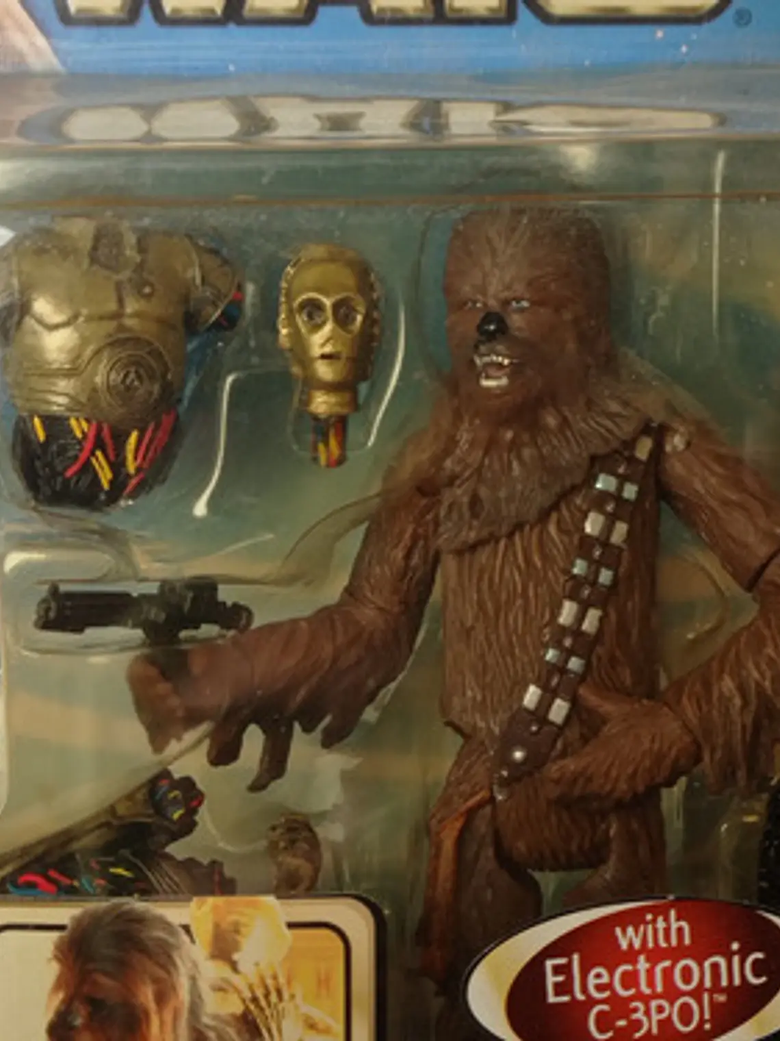 Chewbacca Y C-3po 2002 Star Wars Hasbro Empire Strikes Back 3