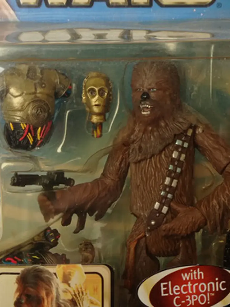 Chewbacca Y C-3po 2002 Star Wars Hasbro Empire Strikes Back 3