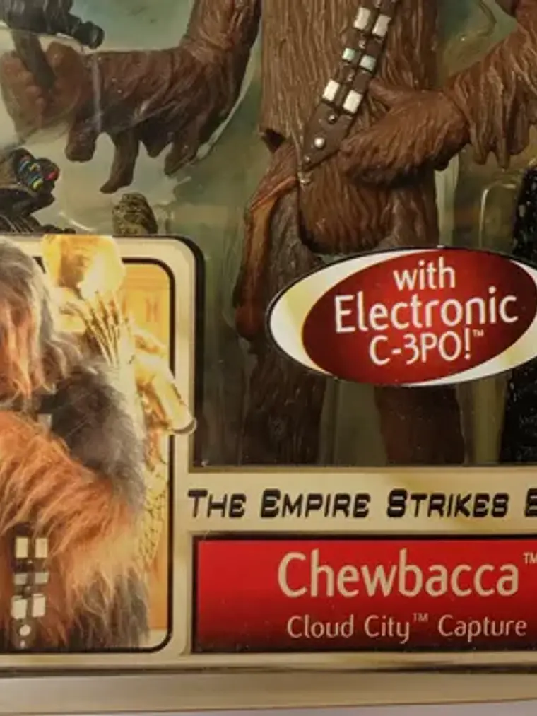 Chewbacca Y C-3po 2002 Star Wars Hasbro Empire Strikes Back 5
