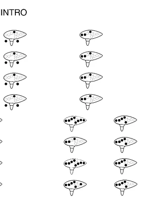 Cancionero Digital (Ingles) para Ocarina de 12 Agujeros Zelda Ocarina of Time