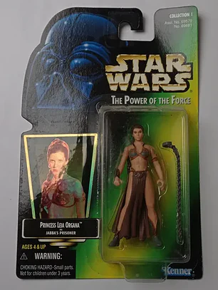 Princess Leia Prisoner 1997 Star Wars Kenner Power Of Force