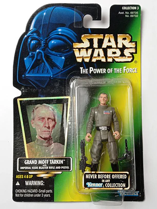 Grand Moff Tarkin 1996 Star Wars Kenner Power Of Force