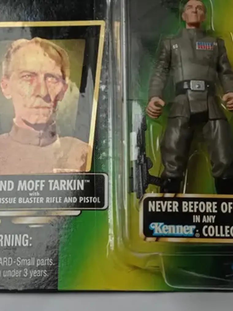 Grand Moff Tarkin 1996 Star Wars Kenner Power Of Force 4