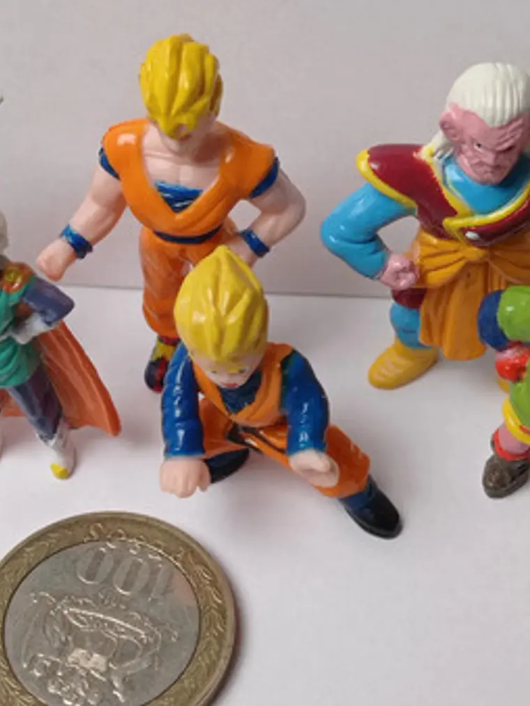 Set De 8 Figuras Dragon Ball Z 1989 Bandai Ab Toys P2 4