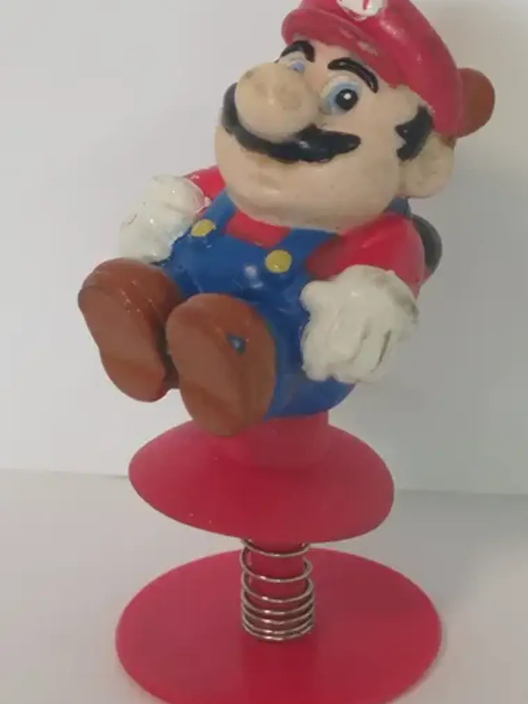 Tanooki Mario 1989 Figura Mini Nintendo Mcd Mario Bros 1
