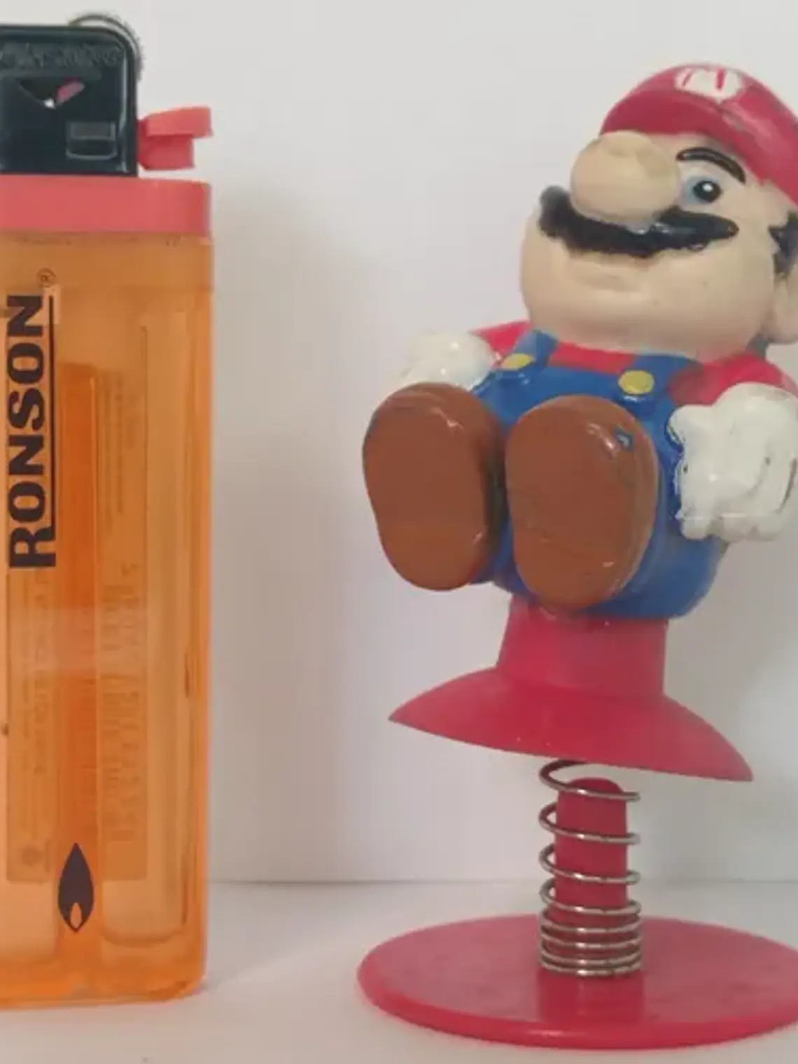 Tanooki Mario 1989 Figura Mini Nintendo Mcd Mario Bros 2