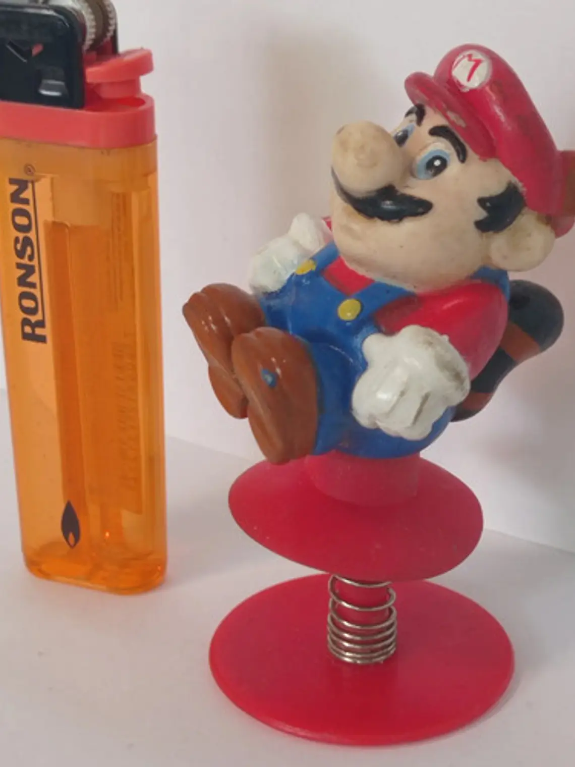 Tanooki Mario 1989 Figura Mini Nintendo Mcd Mario Bros 3