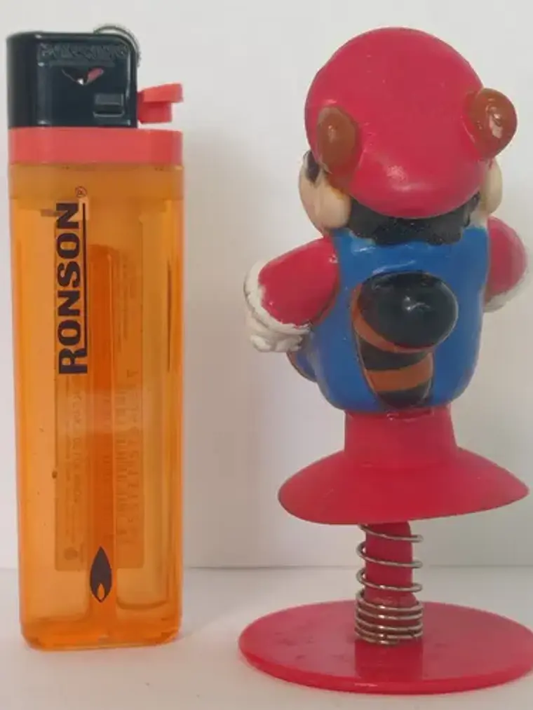Tanooki Mario 1989 Figura Mini Nintendo Mcd Mario Bros 7
