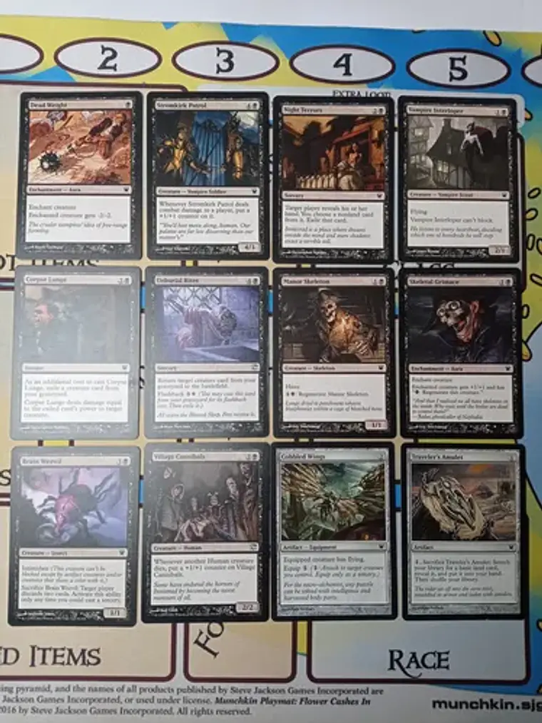 Pack 12 Cartas Magic Innistrad Black 1