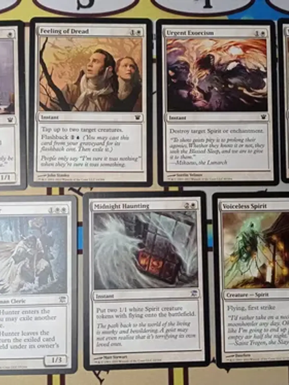 Pack 7 Cartas Magic Innistrad White 1