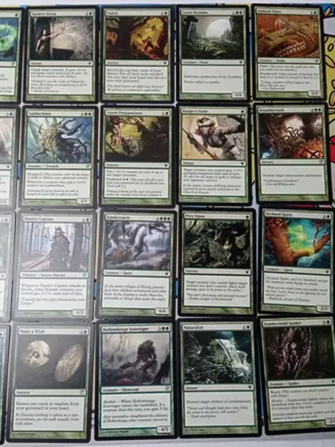 Pack 21 Cartas Magic Innistrad Green 1