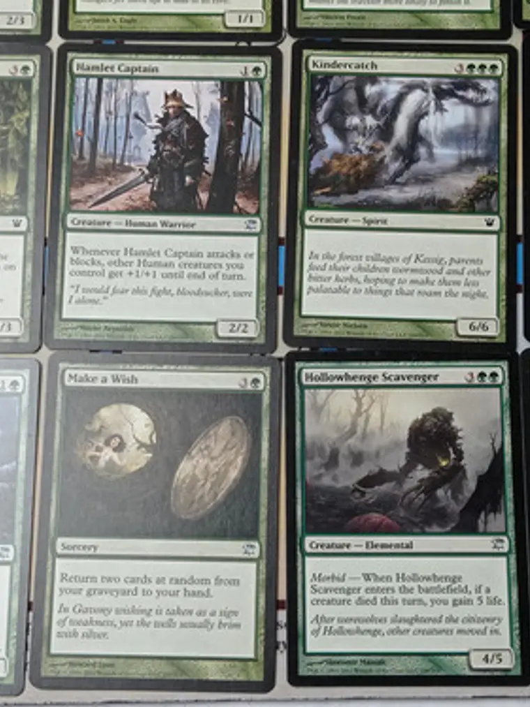 Pack 21 Cartas Magic Innistrad Green 4