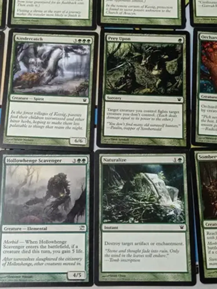 Pack 21 Cartas Magic Innistrad Green 5