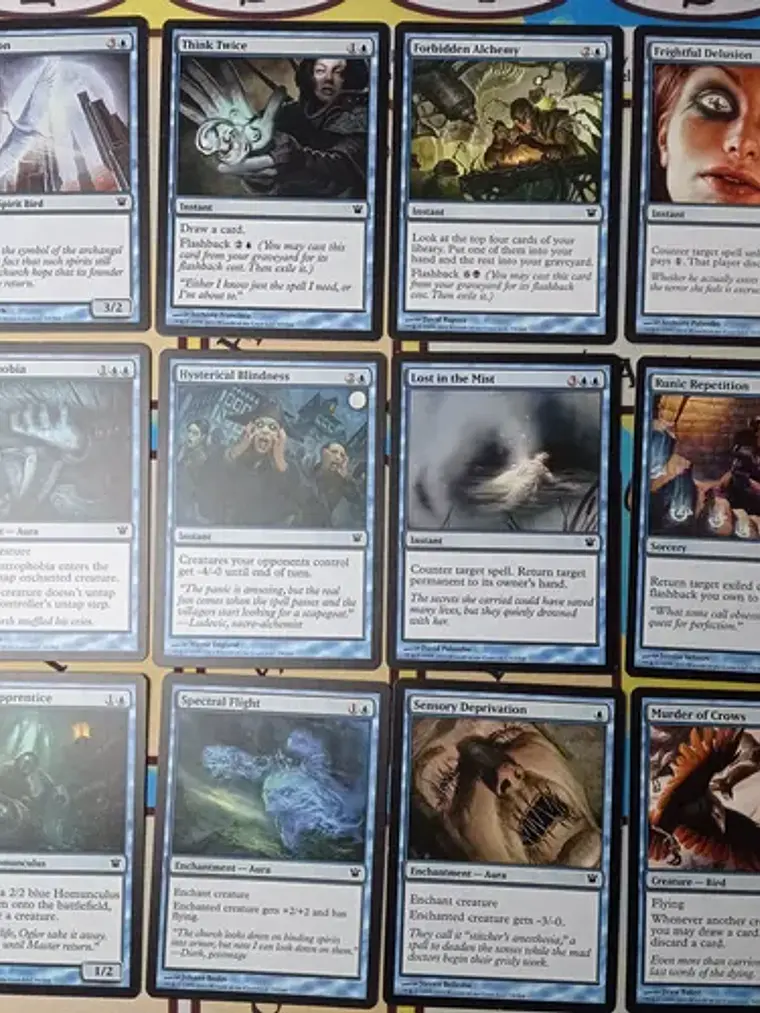 Pack 12 Cartas Magic Innistrad Blue 1