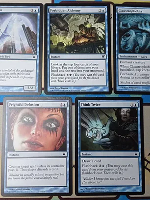 Pack 5 Cartas Magic Innistrad Blue