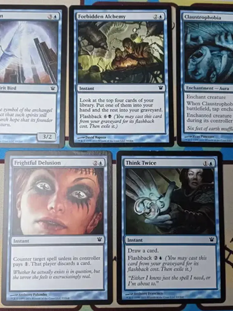 Pack 5 Cartas Magic Innistrad Blue 1