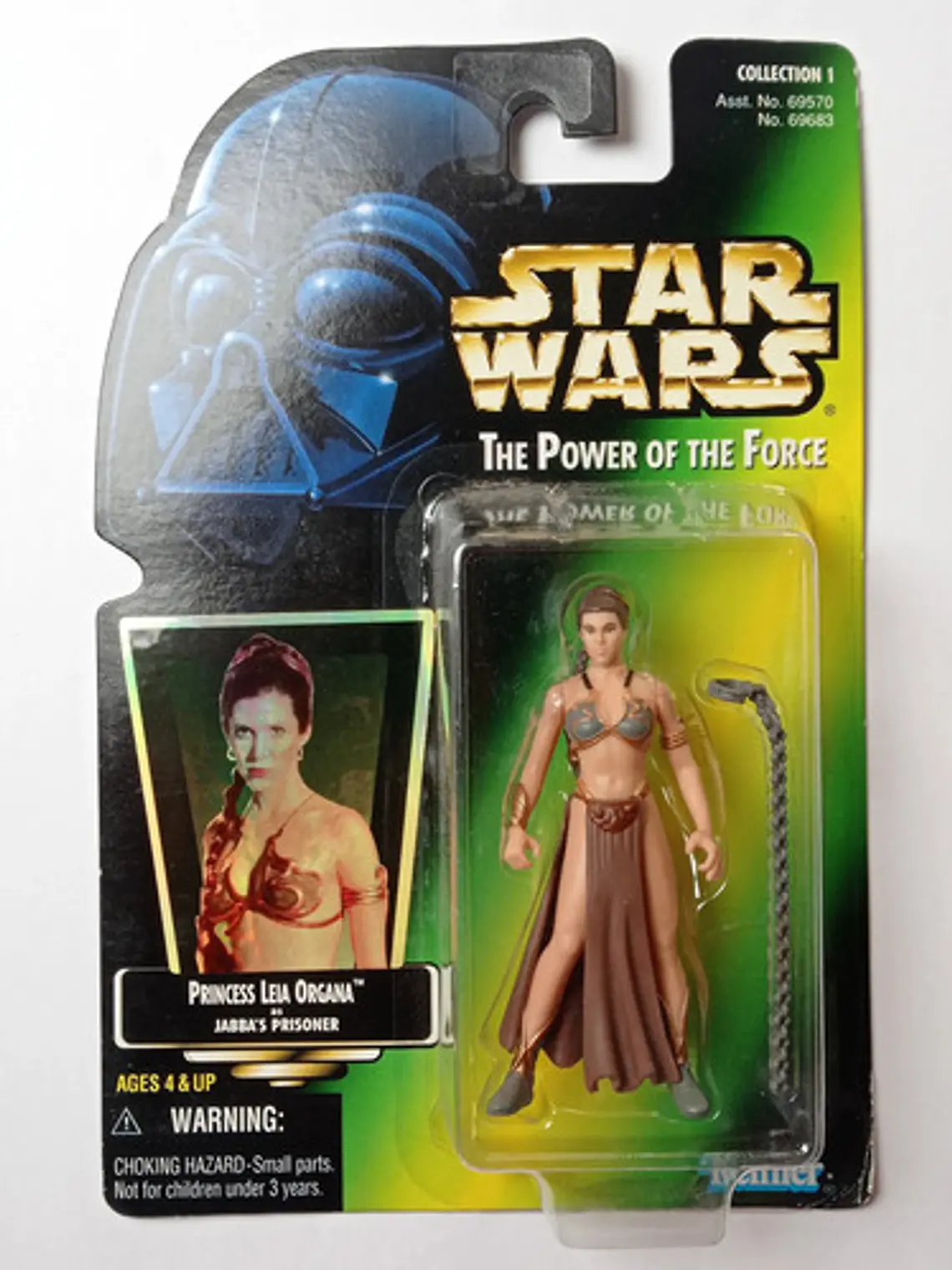 Princess Leia Prisoner 1997 Star Wars Kenner Power Of Force 1