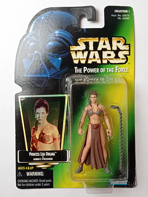 Princess Leia Prisoner 1997 Star Wars Kenner Power Of Force