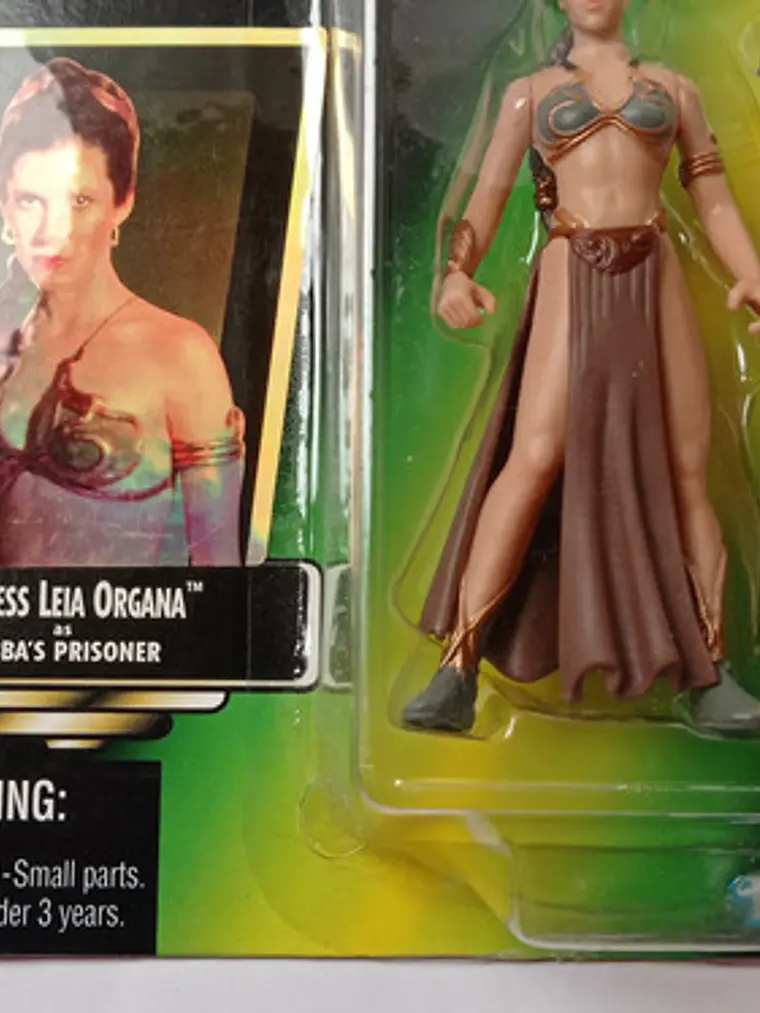 Princess Leia Prisoner 1997 Star Wars Kenner Power Of Force 4