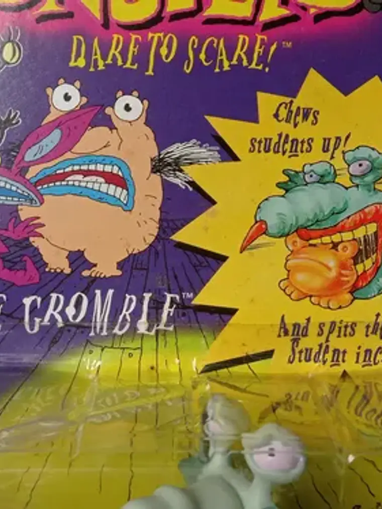 The Gromble 1995 Mattel Monstruos De Verdad Nickelodeon 3