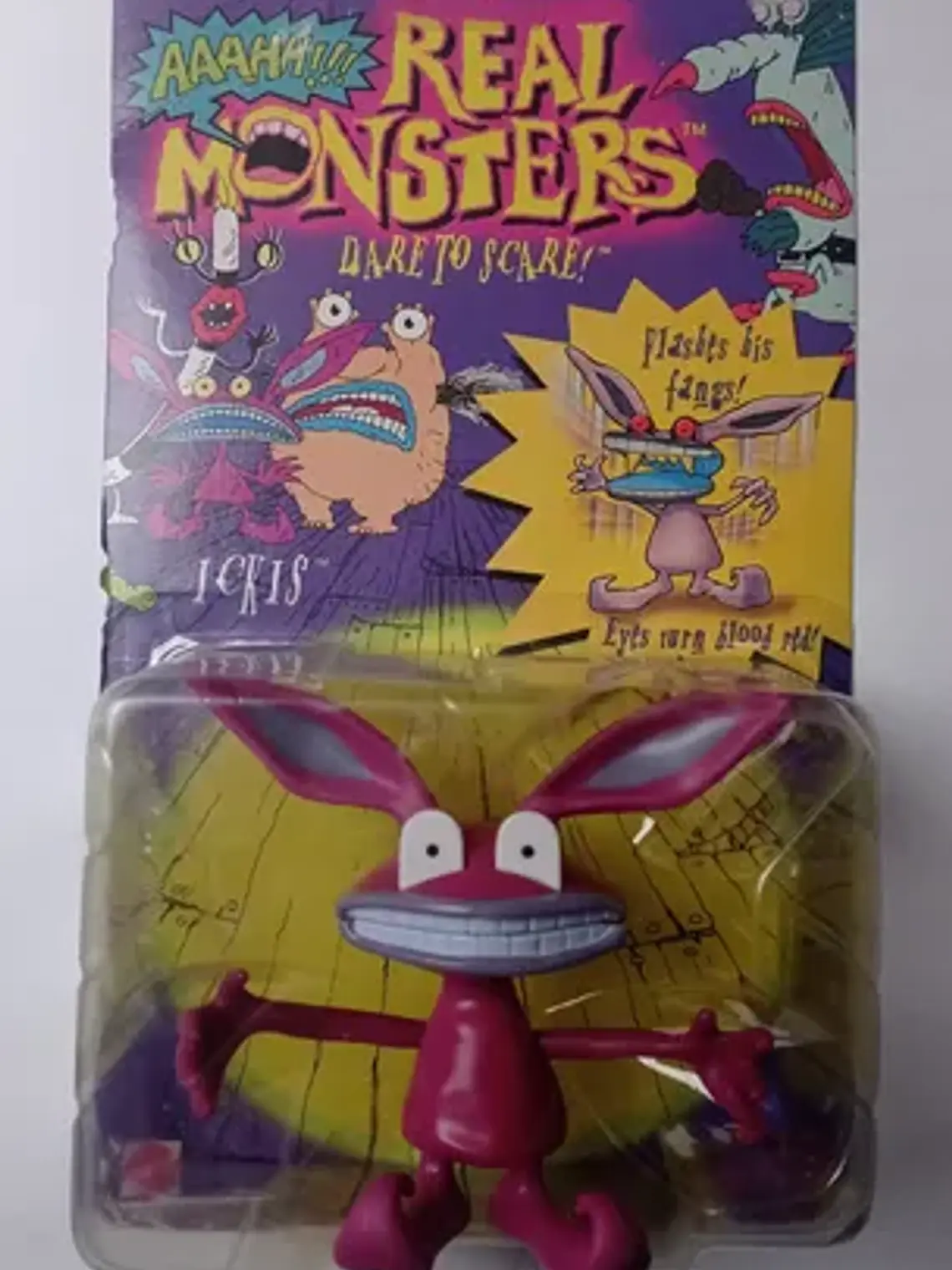 Ickis 1995 Mattel Real Monsters Nickelodeon Monstruos Verdad 1
