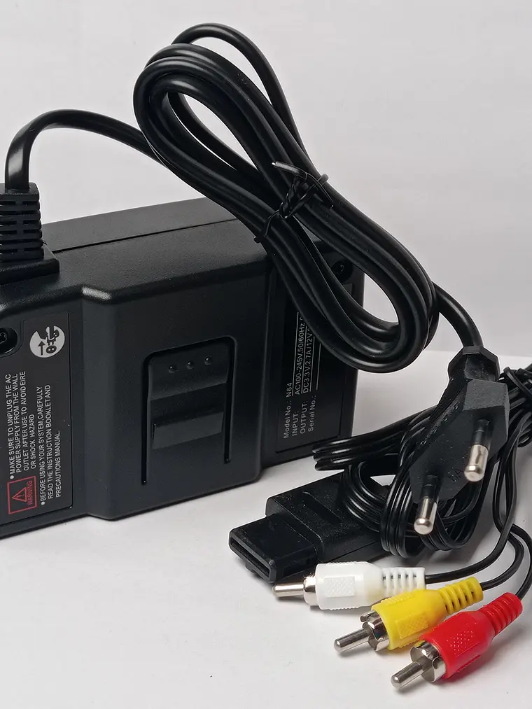 Consola Nintendo N64 Mod RGB + Cable AV + Control 220v 5