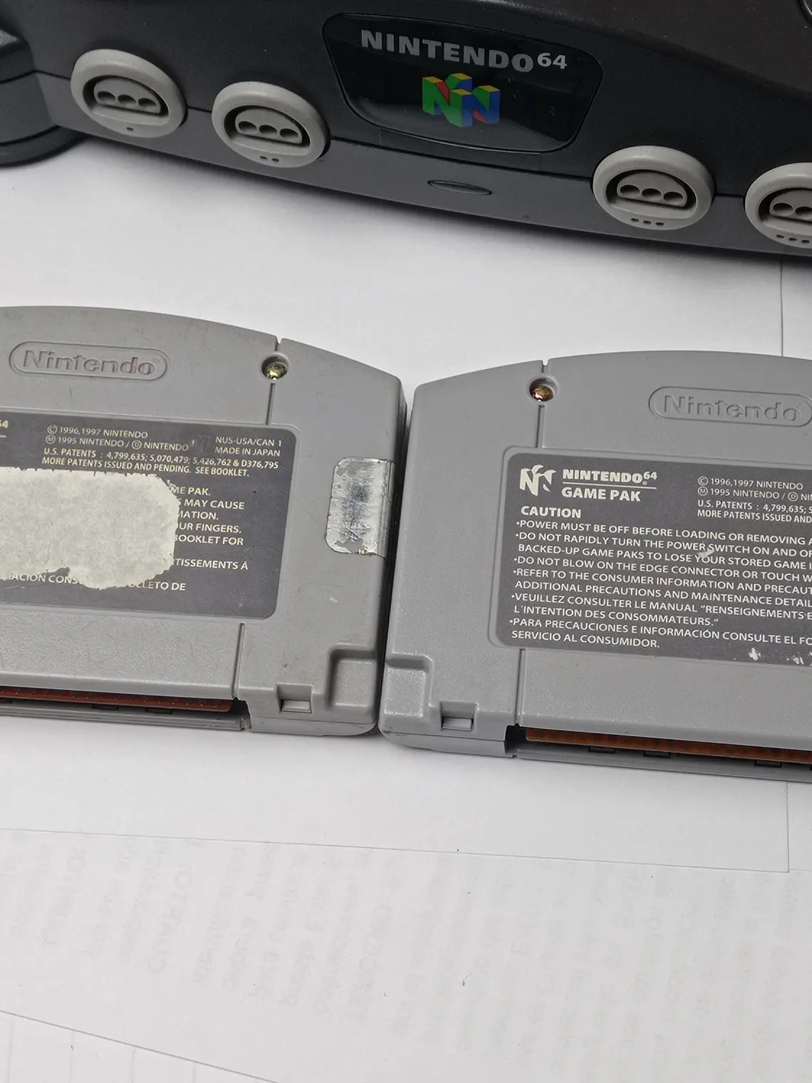 Consola Nintendo N64 Mod RGB + Cable AV + Control 220v 8