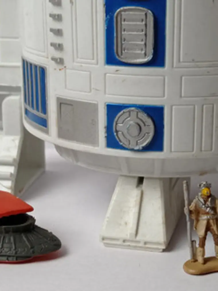 R2-d2 Playset 1994 Star Wars Galoob Micro Machines 9