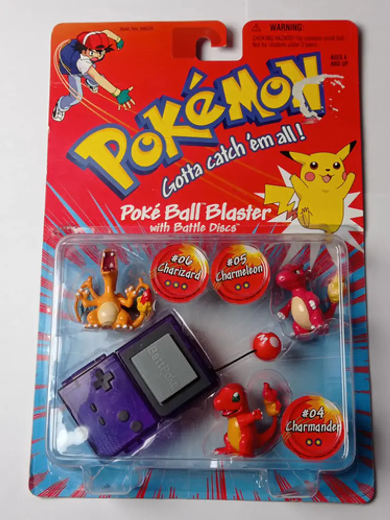 Charmander Charmeleon Charizard 1999 Hasbro Pokemon Nintendo 1