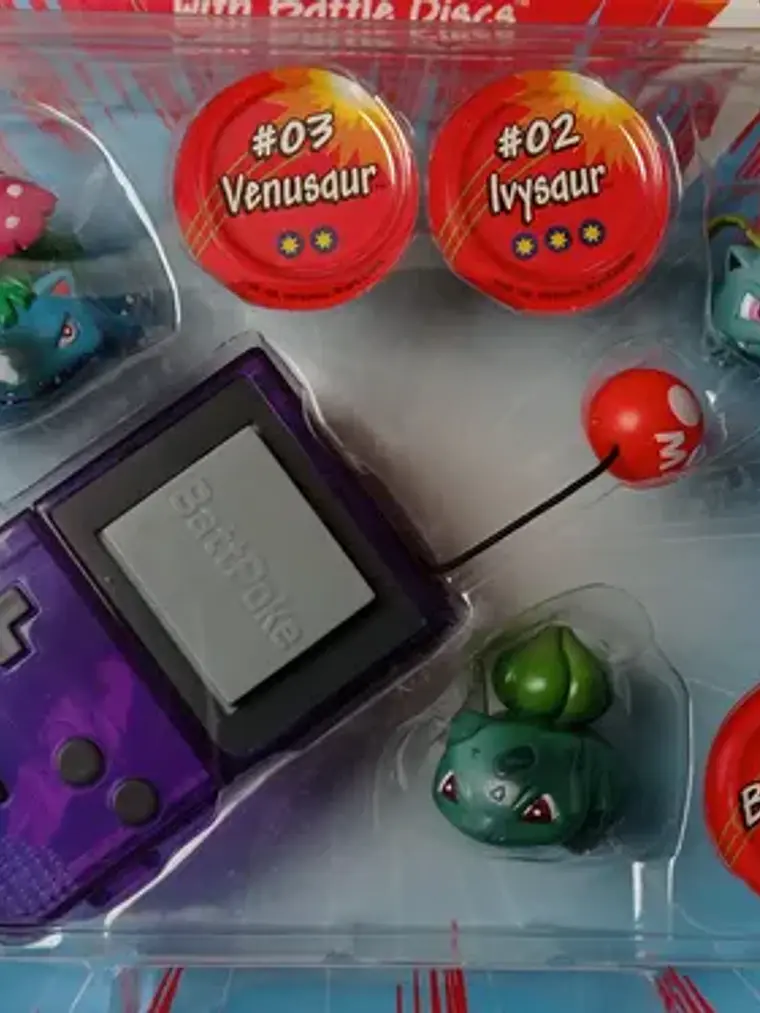 Bulbasaur + Ivysaur + Venusaur 1999 Hasbro Pokemon Nintendo 4