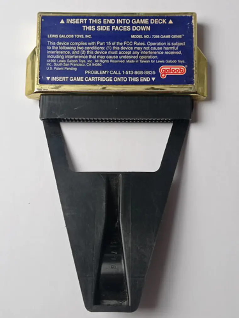 Game Genie Nes Galoob Nintendo 4
