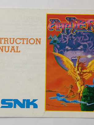 Manual De Athena 1987 Nes Snk Nintendo