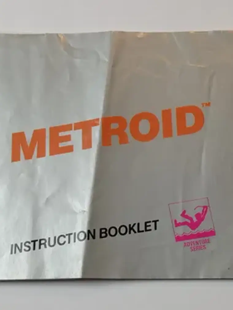 Manual De Metroid 1987 Nes Nintendo 1