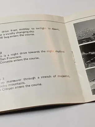 Manual De Rad Racer 1987 Nes Nintendo